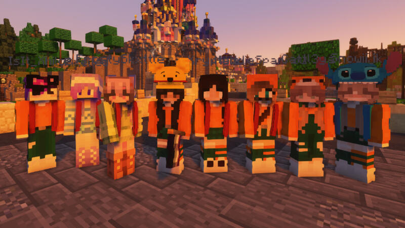 Visiting Disneyland Paris In Minecraft