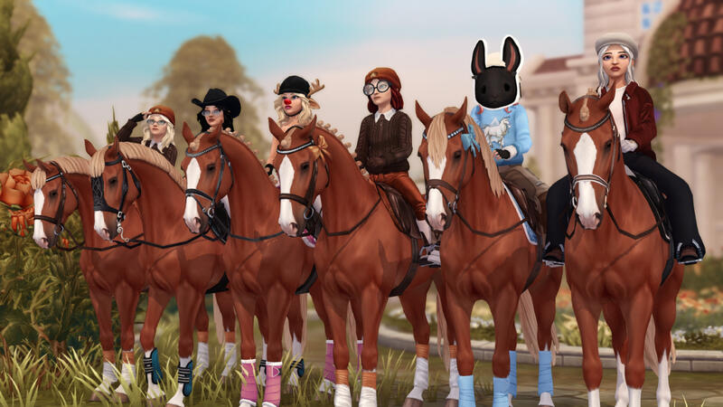 Matching F1 Horse "Papaya"